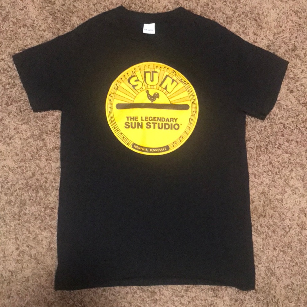 Legendary Sun Studios Black T-Shirt Great Cond.